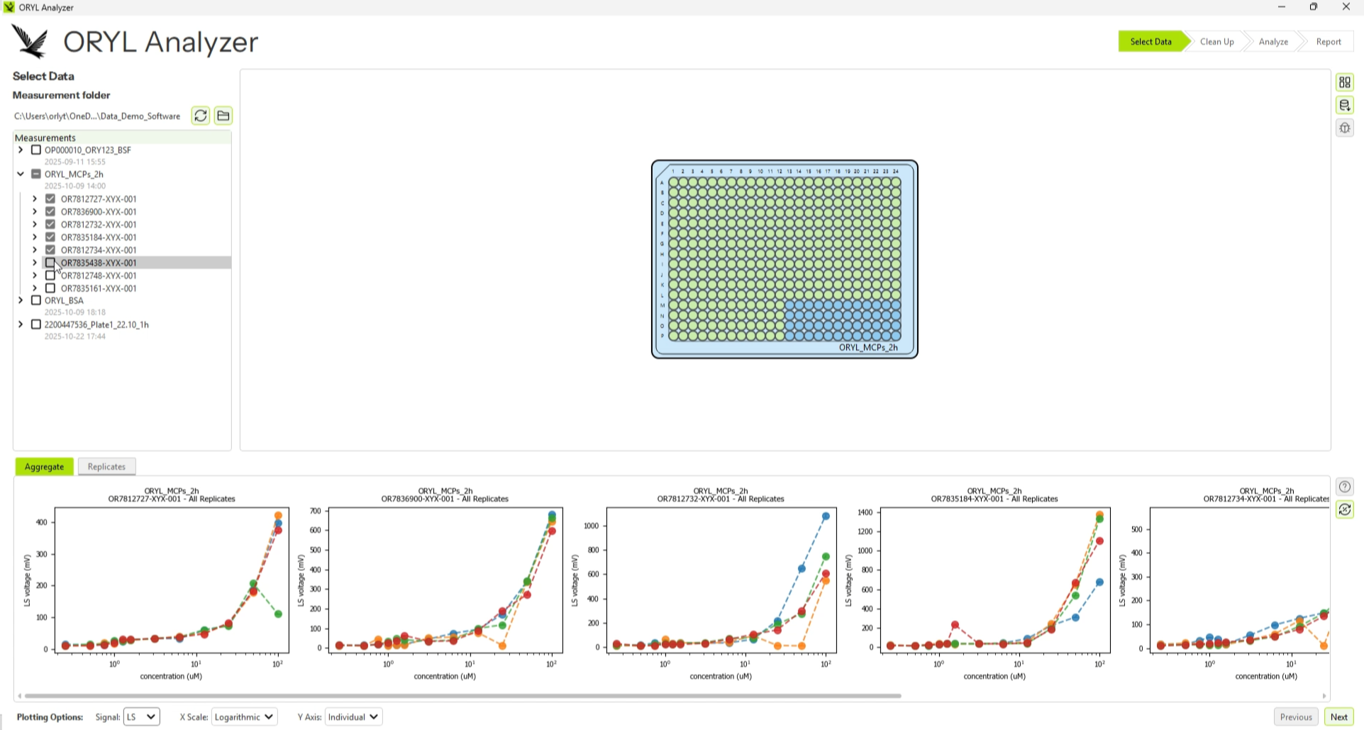 Video Thumbnail of ORYL Analyzer Software